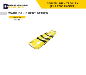 Soiled Linen Trolley (Plastic Bucket) BMS 63
