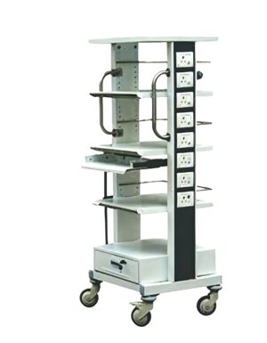 LAPAROSCOPIC/MONITOR TROLLEY