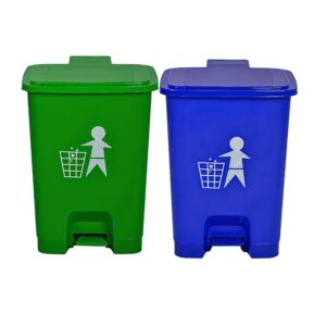 PLASTIC PADDLE DUSTBIN 60L